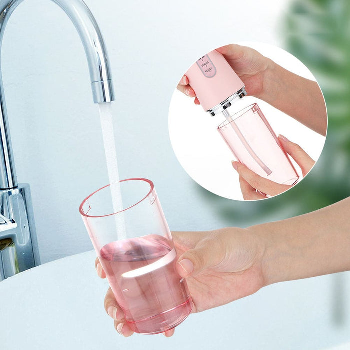 Usb Rechargeable Oral Water Jet Irrigator And Flosser