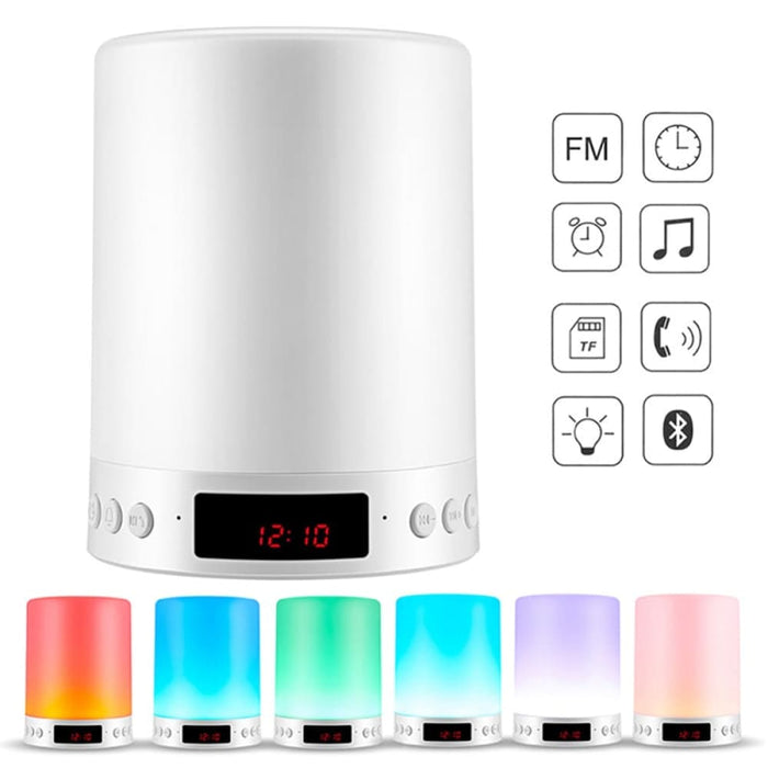 Usb Rechargeable Touch Control Led Light And Bluetooth