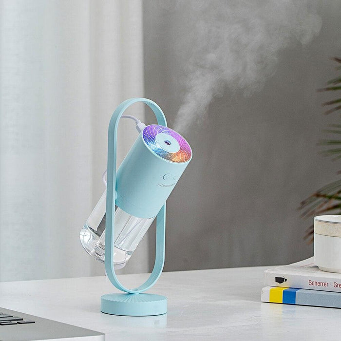 Usb Rotary Air Humidifier 200ml Capacity Creative