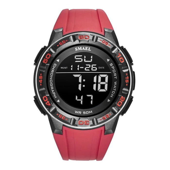 New Watch Digital For Men Smael Luxury Brand Clocks 50m