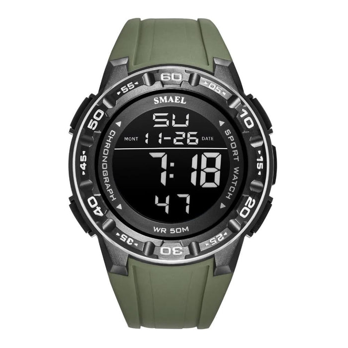 New Watch Digital For Men Smael Luxury Brand Clocks 50m