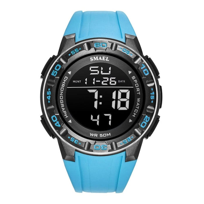 New Watch Digital For Men Smael Luxury Brand Clocks 50m