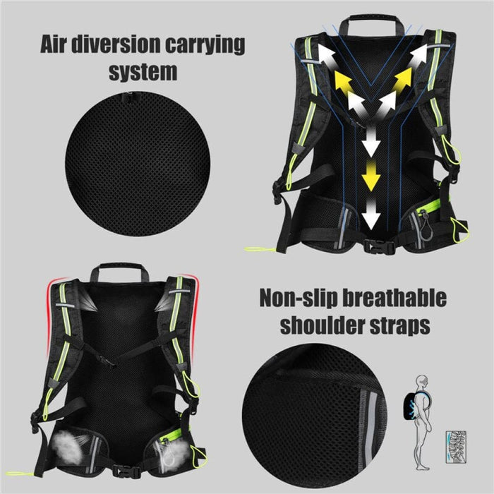 Waterproof Bicycle Bag Reflective Outdoor Sport Backpack