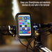 Vibe Geeks Waterproof Bike Handlebar Mobile Phone Holder