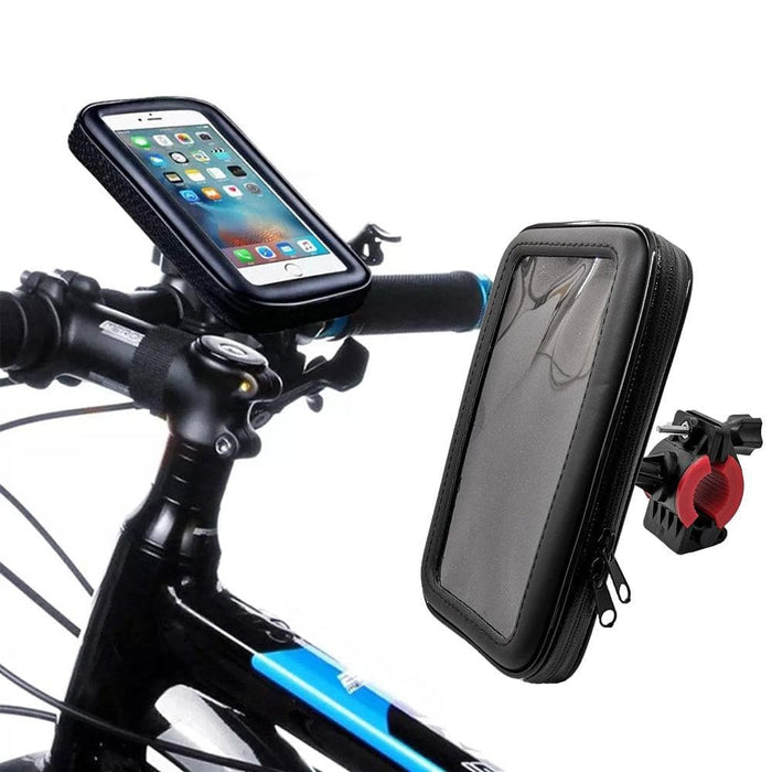 Vibe Geeks Waterproof Bike Handlebar Mobile Phone Holder