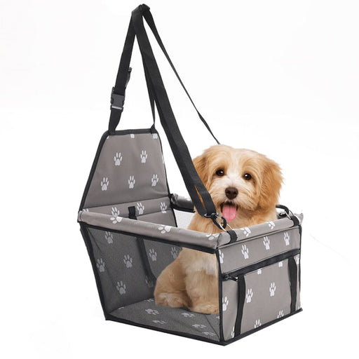 Waterproof Pet Booster Car Seat Breathable Mesh Safety