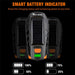 2000mah Solar Power Bicycle Light Usb Rechargeable Led