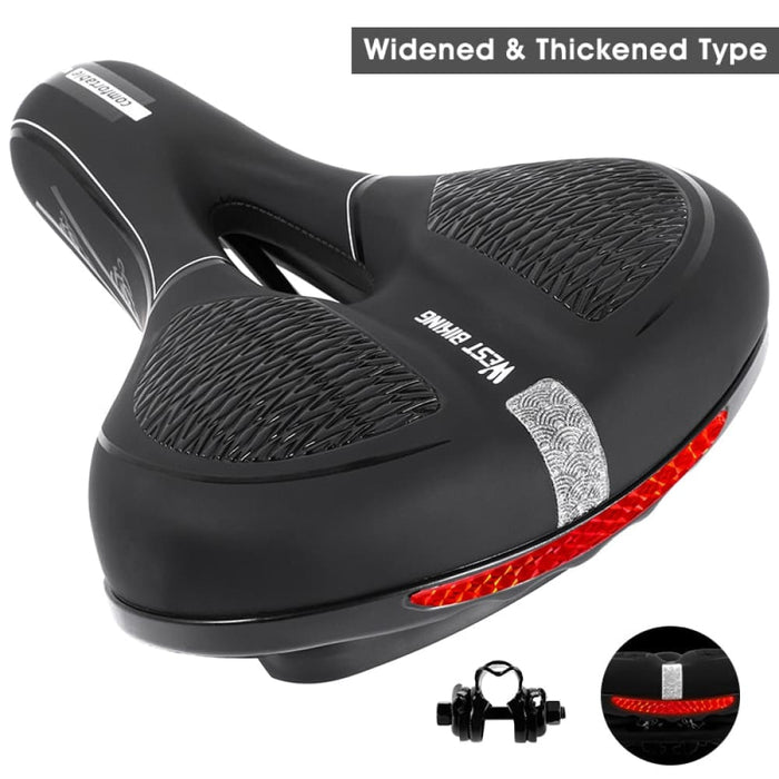 Bicycle Saddle mtb Bike Seat Waterproof Soft Cushion