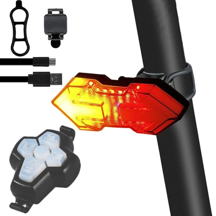 Bike Turn Signal Light Smart Remote Control Direction