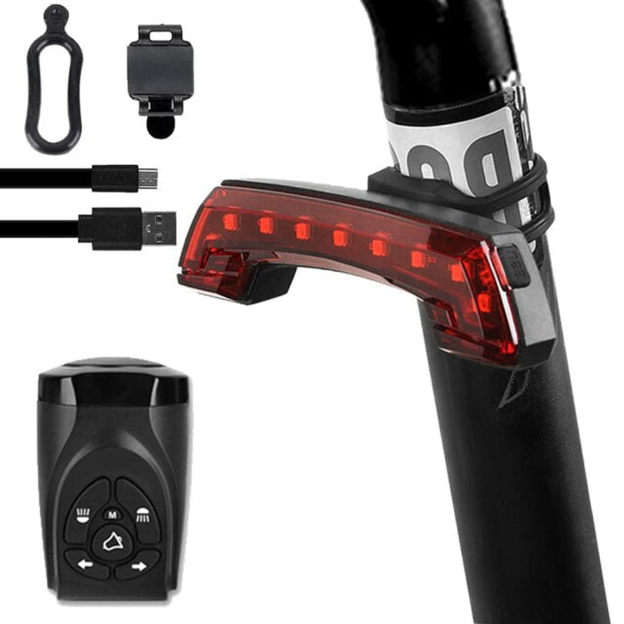 Bike Turn Signal Light Smart Remote Control Direction