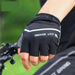 Half Finger Cycling Gloves Shockproof Wear Resistant