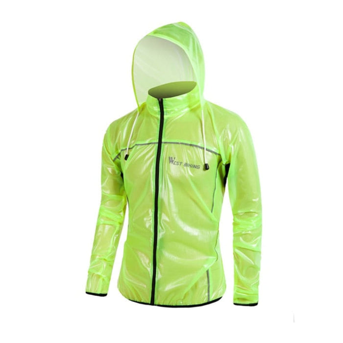 Reflective Cycling Raincoat Windproof Waterproof