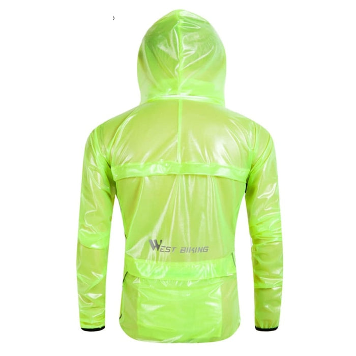 Reflective Cycling Raincoat Windproof Waterproof