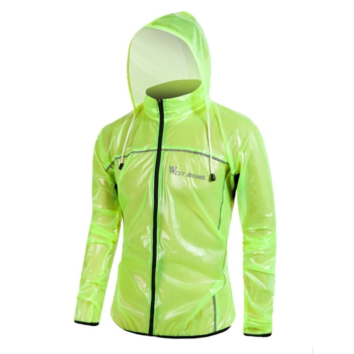 Reflective Cycling Raincoat Windproof Waterproof