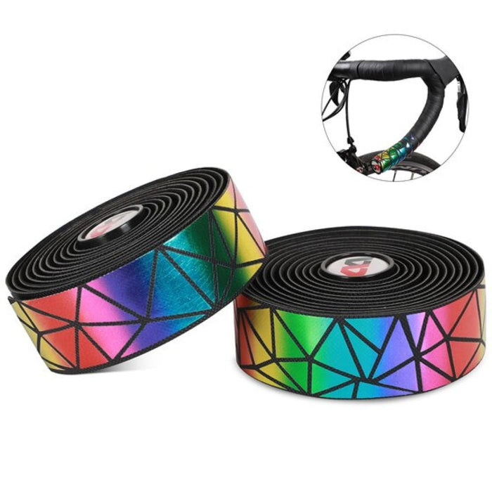 Road Bike Handlebar Tape Reflective Dazzle Shockproof