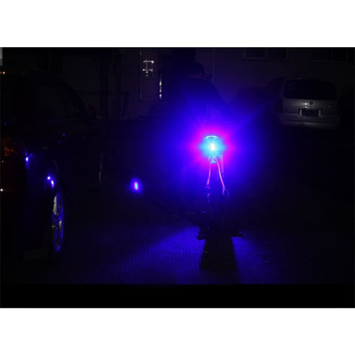 Usb Rechargeable Bike Lights Mountain Warning Light Led