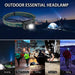 Waterproof Led Head Lamp Rechargeable Cycling Headlight