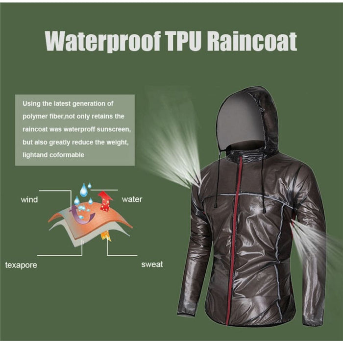 Waterproof Windbreaker Light Rain Mountain Bike Raincoat