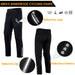 Winter Cycling Pants Warm Fleece Sport Running Windproof Mtb