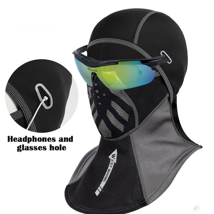 Winter Sport Cycling Cap Reflective Men Women Scarf