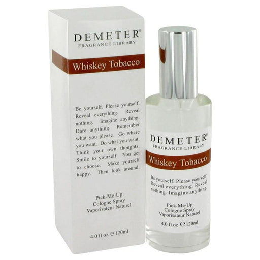 Whiskey Tobacco Cologne Spray By Demeter For Men - 120 Ml