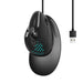 Wired Ergonomic Vertical Mouse Light 4000dpi Removable Back