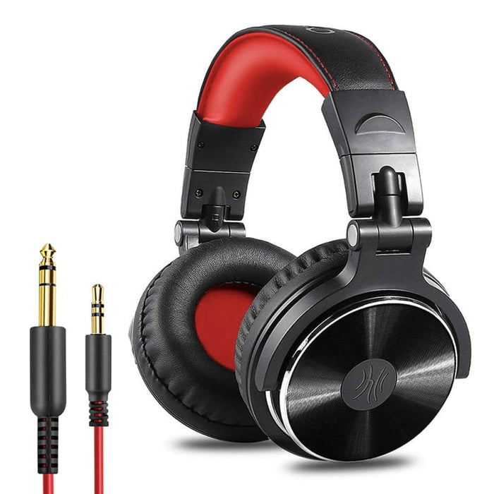 Wired Professional Studio Pro Dj Headphones With Microphone