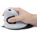 Wiredwithireless Vertical Mouse With 6 Buttons & Eubber