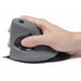 Wiredwithireless Vertical Mouse With 6 Buttons & Eubber