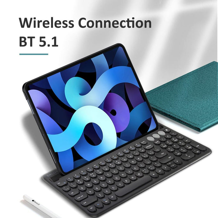 Wireless Bluetooth Multi-device Connection Mini Keyboard