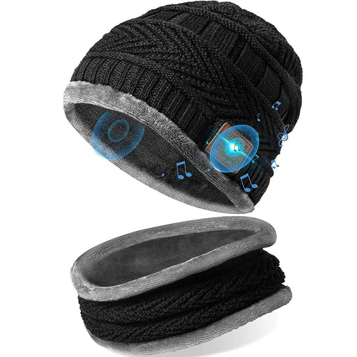 Wireless Bluetooth Musical Knitted Wearable Washable Hat-