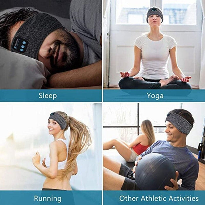 Vibe Geeks Wireless Musical Sleeping Exercising Headband-