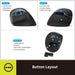 Wireless Vertical Mouse 6 Button 2400 Dpi Ergonomic 2.4ghz