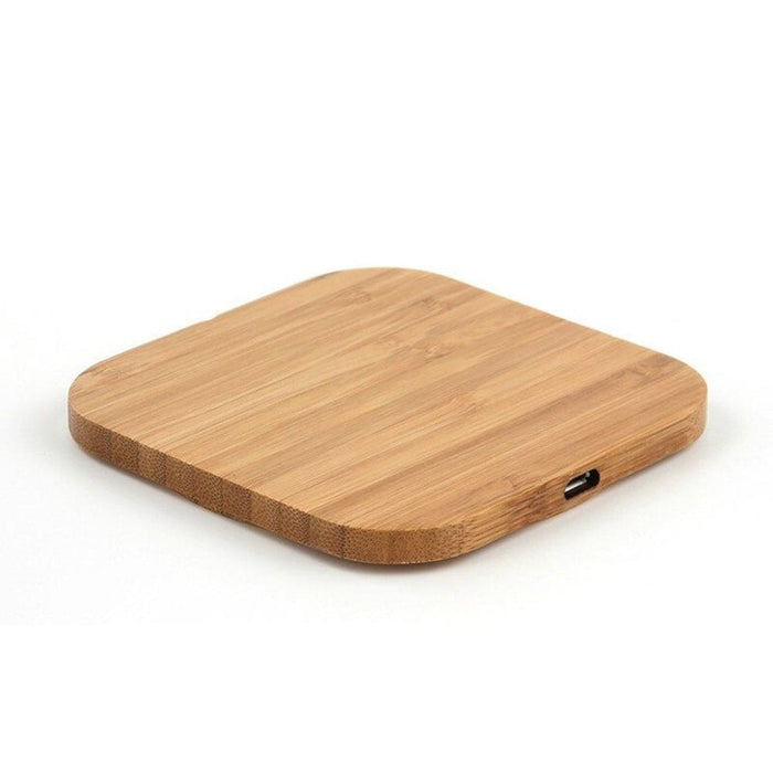 Vibe Geeks Wireless Wooden Charging Pad For Qi Enabled