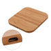 Vibe Geeks Wireless Wooden Charging Pad For Qi Enabled