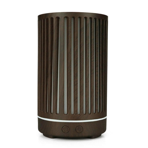 Wood Grain Humidifier Machine Retro Hollow Vertical Bar