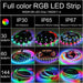 Ws2812 Ic Led Strip 5050 Rgb 30 60 144 Pixels Dream Color