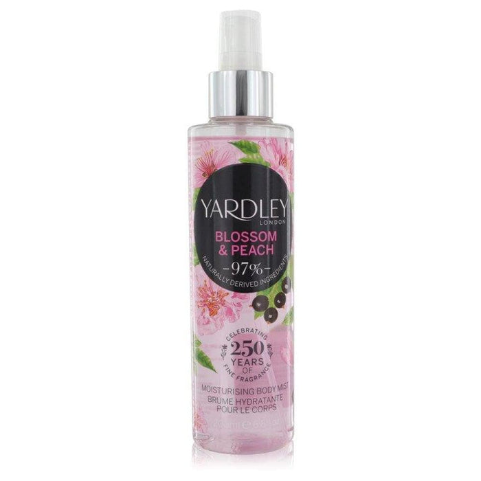 Yardley Blossom & Peach Moisturizing Body Mist By London