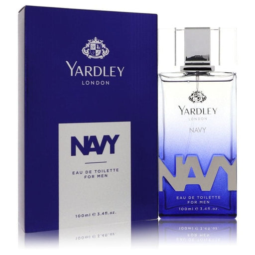 Yardley Navy Edt Spray By London For Men-100 Ml