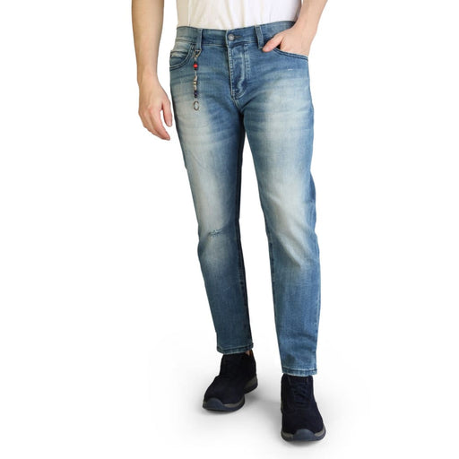 Yes Zee Aw141p611 Jeans For Men Blue
