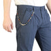 Yes Zee Aw149p690 Trousers For Men Blue